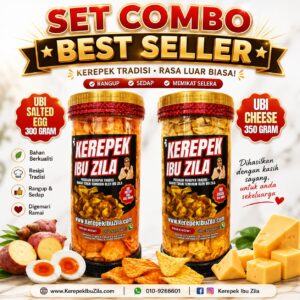 Set Combo Best Seller Kerepek Ibu Zila
