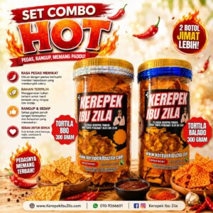Set Combo Hot Kerepek Ibu Zila