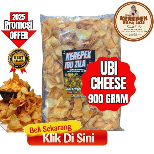 KEREPEK UBI CHEESE - 900 GRAM