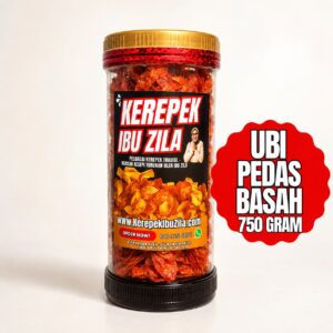 Kerepek Ubi Pedas Basah