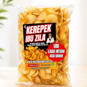 Kerepek Ubi Lada Hitam